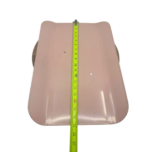 Vintage Sani-Babe Baby Nursey Scale Pink Metal Body 24 LB Capacity Display USA - Picture 5 of 16